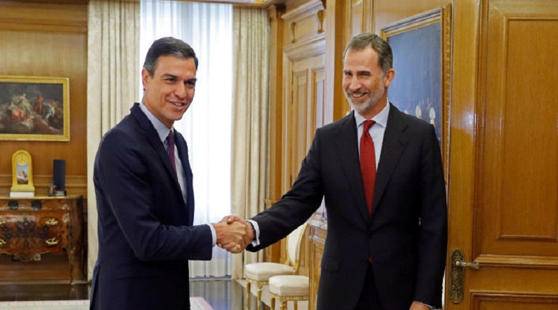Derecha española comunica al rey que no apoyará investidura de Pedro Sánchez