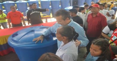 Más de 300 tanques azules entregados a Base de Misiones, Consultorios Médicos y Escuelas en Guárico