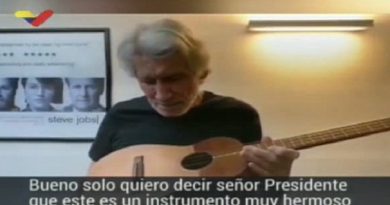 Policía de Londres retuvo Cuatro obsequiado por Presidente Maduro a Roger Waters