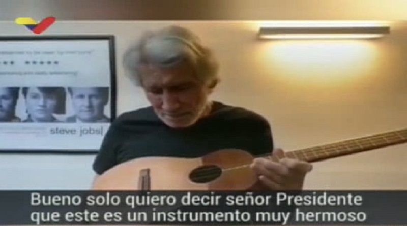 Policía de Londres retuvo Cuatro obsequiado por Presidente Maduro a Roger Waters