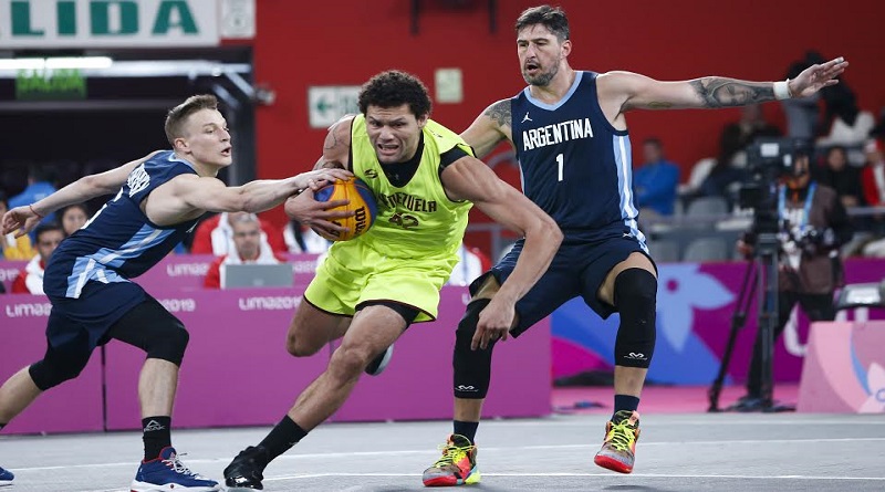 Venezuela dividió honores en baloncesto 3x3 Panamericano