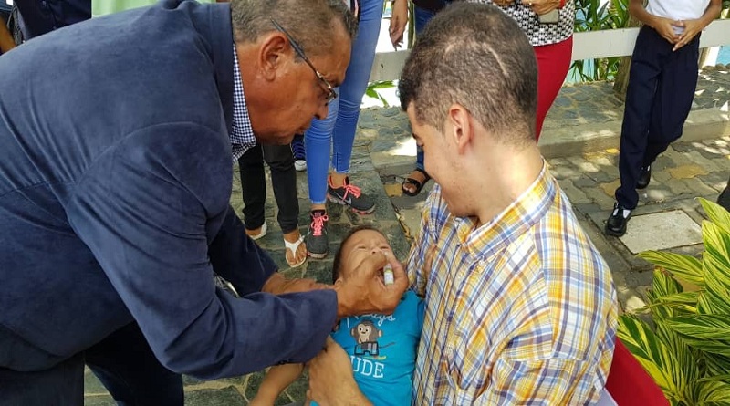 Campaña contra la Poliomielitis activa en 89 puntos del estado La Guaira