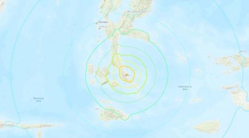 Fuerte sismo de magnitud 7.3 sacudió islas Molucas en Indonesia
