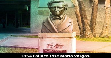 Este sábado se cumplen 165 años de la siembra del doctor José María Vargas