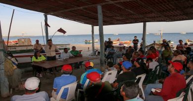 Pescadores de Nueva Esparta trabajan para aumentar producción de proteínas (Foto MinPesca)