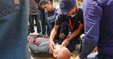 Aspirantes de Metro Los Teques realizaron prácticas de Reanimación Cardiopulmonar