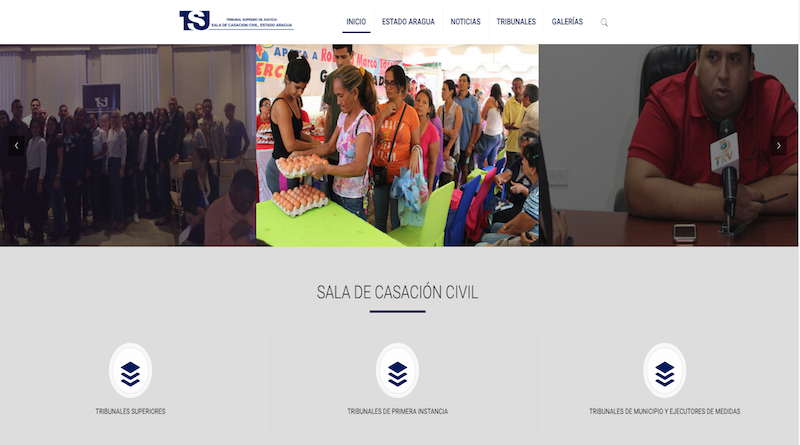 TSJ presentó en Aragua portal de justicia y notificaciones digitales