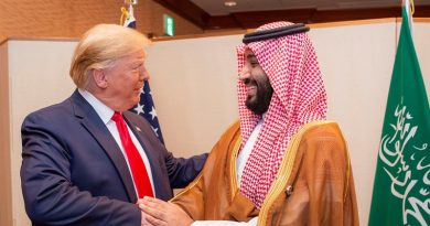 El presidente de EE.UU., Donald Trump, y el príncipe heredero saudita Mohammed bin Salmán (Foto Bandar Algaloud / Saudi Royal Court / Reuters)