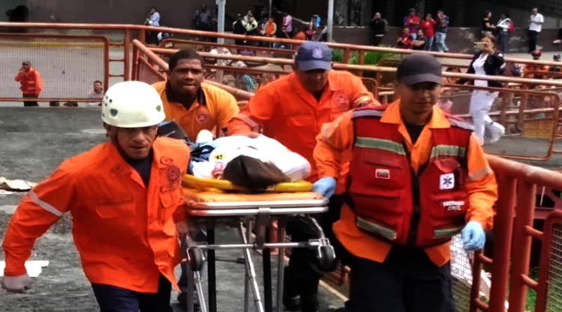 Protección Civil impulsa cultura preventiva con simulacro en Hospital Victorino Santaella