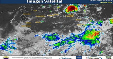 Inameh prevé lluvias y lloviznas dispersas en varios estados del país