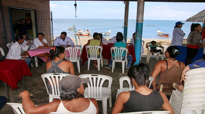 Familias y pescadores de Playa La Galera disfrutaron jornada médico asistencial