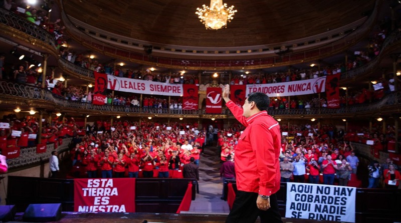 Jefe de Estado preside encuentro con líderes y militancia del PSUV (Foto PSUV)
