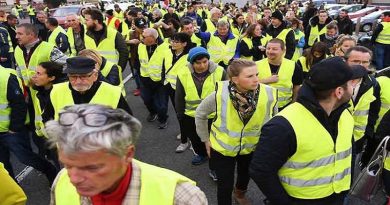 Chalecos Amarillos realizan en Francia nuevas protestas