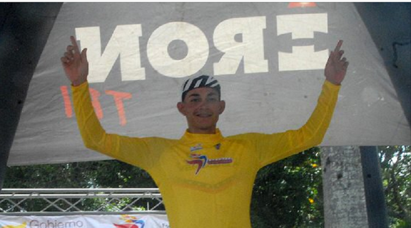 Orluis Aular sumó cuarta victoria en fila en quinta etapa de Vuelta a Venezuela