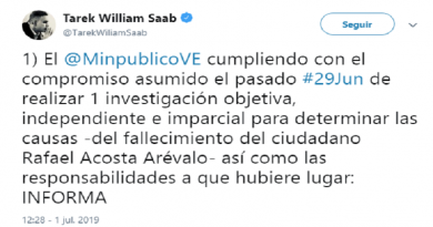 Fiscal General William Saab: Ministerio Público actúa para evitar la impunidad que privó en la Cuarta República