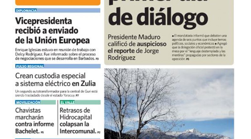 Lea aquí las portadas de medios venezolanos de este 11Jul