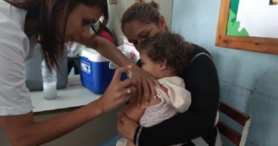 Campaña contra la Poliomielitis llega al municipio Carrizal