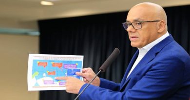 Venezuela muestra pruebas de incursión ilegal de aeronave estadounidense