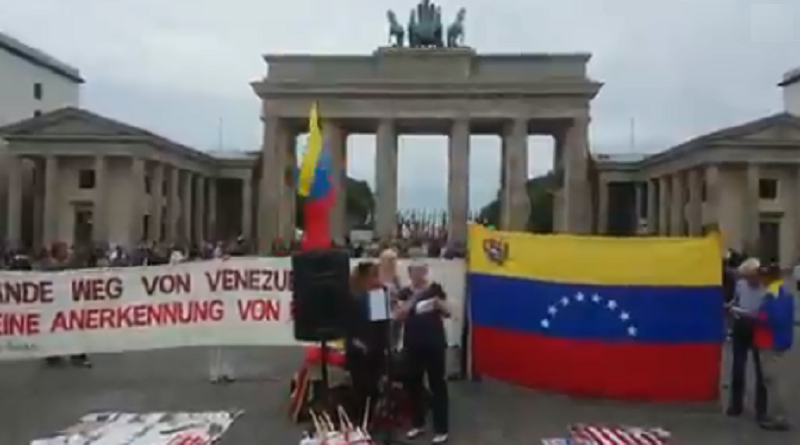 Alemanes y latinoamericanos rechazaron asedio imperial y celebraron en Berlín 208 años de independencia de Venezuela