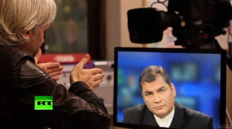Expresidente Rafael Correa denuncia a CNN por construir el 'show' que facilite extradición de Assange