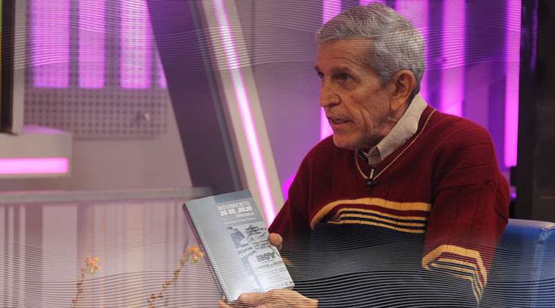 Escritor Alirio Almao presentará este viernes el libro Siempre al lado de la Revolución