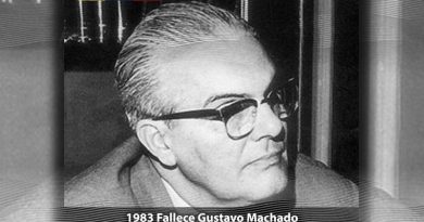 Este 17 de julio se cumplen 36 años de la siembra de Gustavo Machado, el Caballero de la Revolución