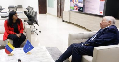 Representante de la UE visita Venezuela para afianzar la Diplomacia Bolivariana de Paz y diálogo