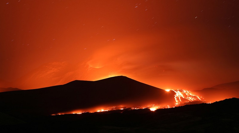 Una nueva erupción del Etna (Italia), 27 de julio de 2019.(Antonio Parrinello / Reuters)