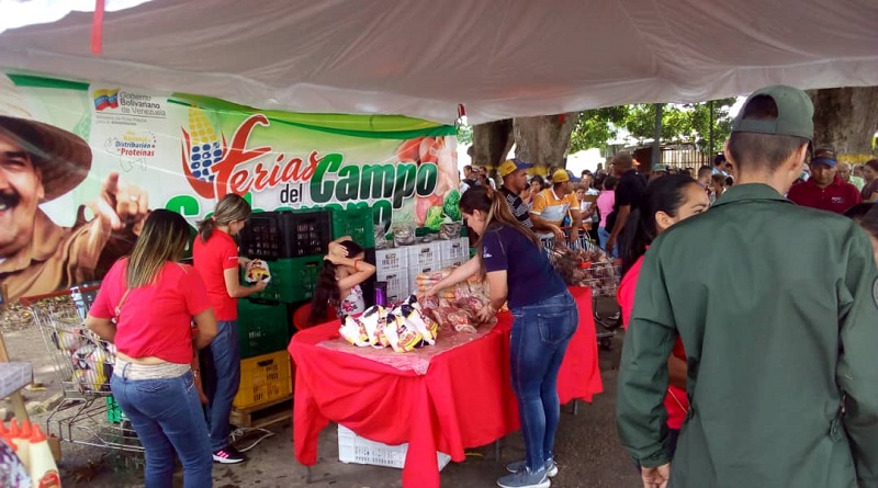 Más de 7.000 familias de Cojedes se beneficiaron con Feria del Campo Soberano