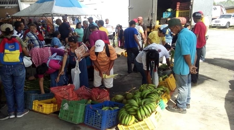 Más de 1500 familias del municipio Tulio Febres Cordero de Mérida se benefician con Feria del Campo Soberano