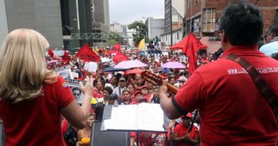 Marcha Antiimperialista desde Puente Llaguno a Plaza Morelos convocada para el sábado 27 de julio (Foto agencias)