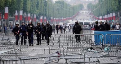 Unos 152 'chalecos amarillos' han sido detenidos este domingo durante protestas en Día Nacional de Francia