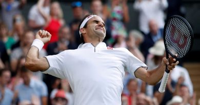 Roger Federer derrota al español Rafael Nadal y pasa a la final de Wimbledon