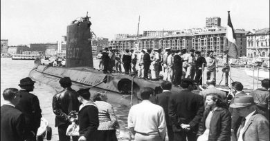 Buque que localicó al submarino Ara de Argentina halló otro de Francia desaparecido hace 51 años