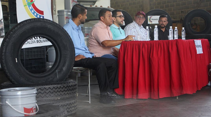 Transcarrizal entrega insumos a transportistas