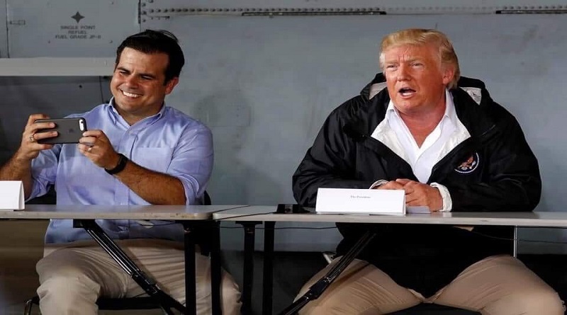 Trump señala que autoridades de Puerto Rico son “corruptas” y roban a EEUU (Foto agencias)