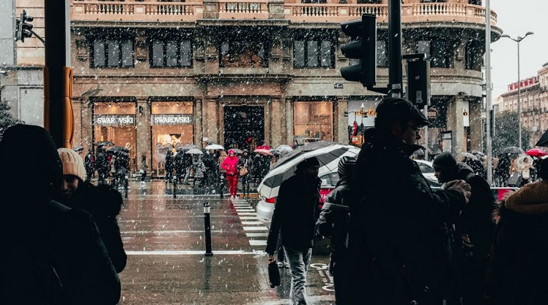 Declaran alerta naranja en Madrid por fuertes lluvias y granizo