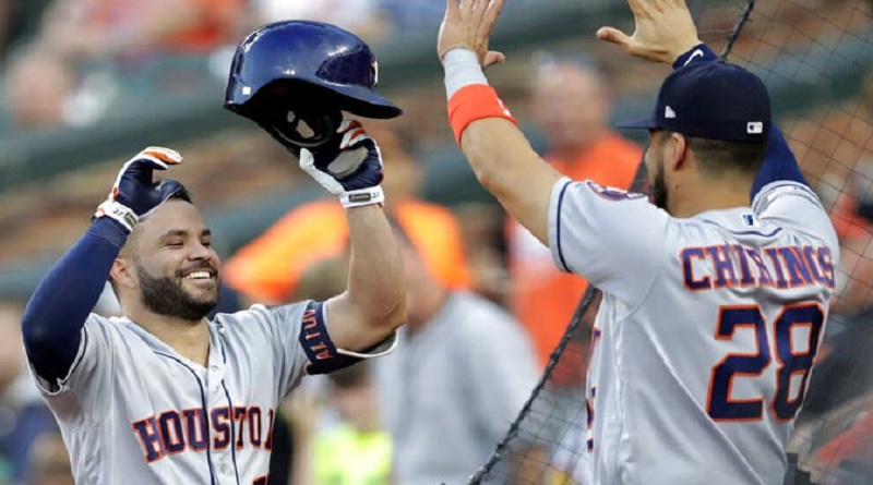 José Altuve suma 20 jonrones esta temporada