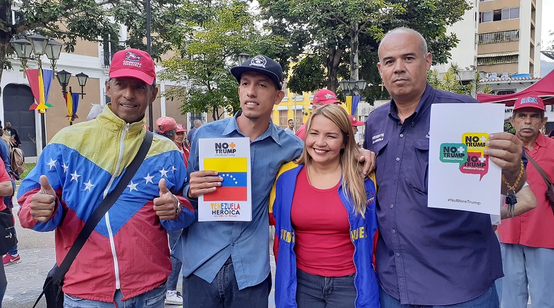 Más de 45.000 firmas recolectan en la Campaña "No More Trump" en los Altos Mirandinos