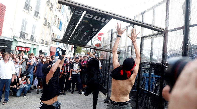 Protestas contra Cumbre del G7 en Biarritz dejan al menos 19 detenidos