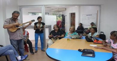 Fundavivir impartió clases de canto para personas con discapacidad de Carrizal