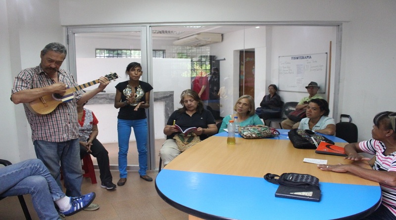 Fundavivir impartió clases de canto para personas con discapacidad de Carrizal