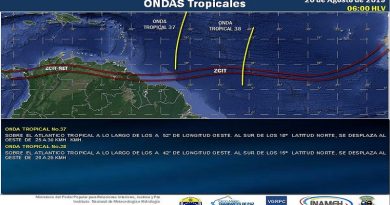 Pronostican poca nubosidad sobre el norte del territorio nacional