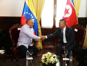 El presidente de la ANC también se reunió con el embajador de la República Popular Democrática de Corea
