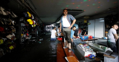 Fuertes lluvias causan estragos en diversos lugares de Estambul