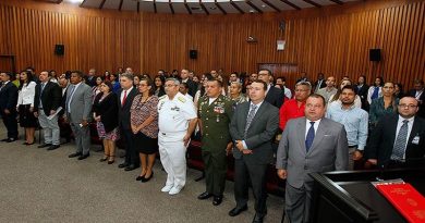 Magistrados, jueces y Altos funcionarios del TSJ participaron en la conferencia "Somos Patria" (Foto TSJ)