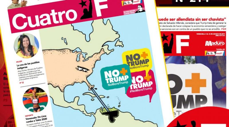 Lee y comparte Descarga aquí el periódico Cuatro F en su 214° edición
