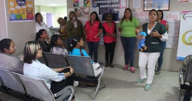 Imparten charla en el estado Miranda por Semana Mundial de la Lactancia Materna