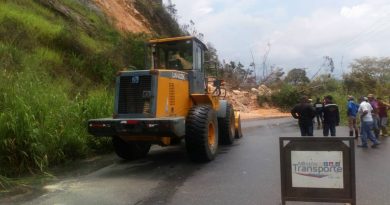 Paso por Troncal 5 del Táchira cerrado por 48 horas (+Labores de despeje)