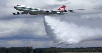 “Supertanker”: El gigantesco avión con el que Bolivia sofocará incendio en la Amazonía